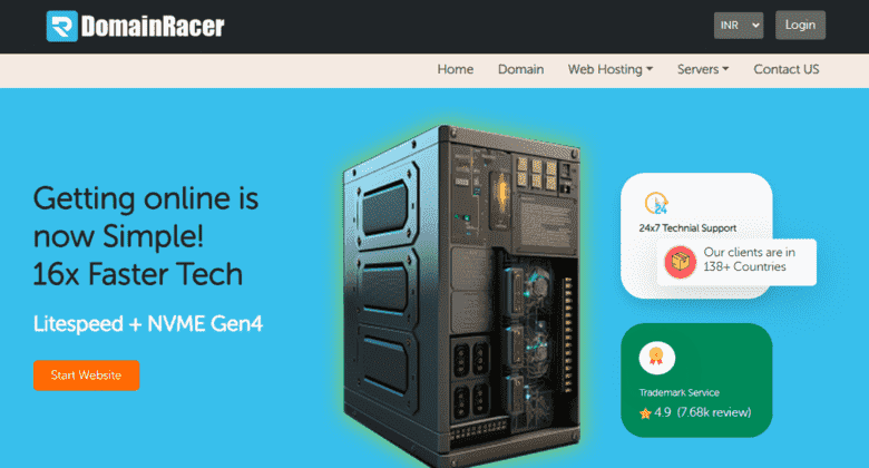 domainracer cheapest vps hosting