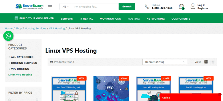 serverbasket best linux vps server