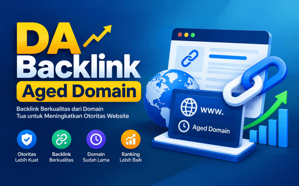 DA Backlink Aged Domain